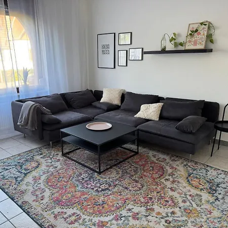 Helles Wiesbaden Mainz Ffm 2 Schlafzimmer Appartamento Ginsheim-Gustavsburg